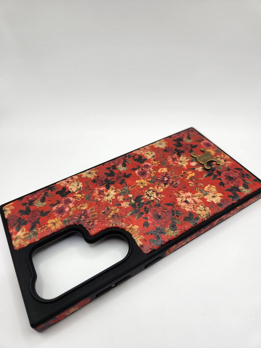 Coque Luxe Fleurie & Papillons – Compatible Samsung S24 Ultra Samsung S23 Ultra