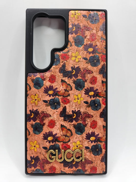 Coque Luxe Fleurie & Papillons – Compatible Samsung S24 Ultra