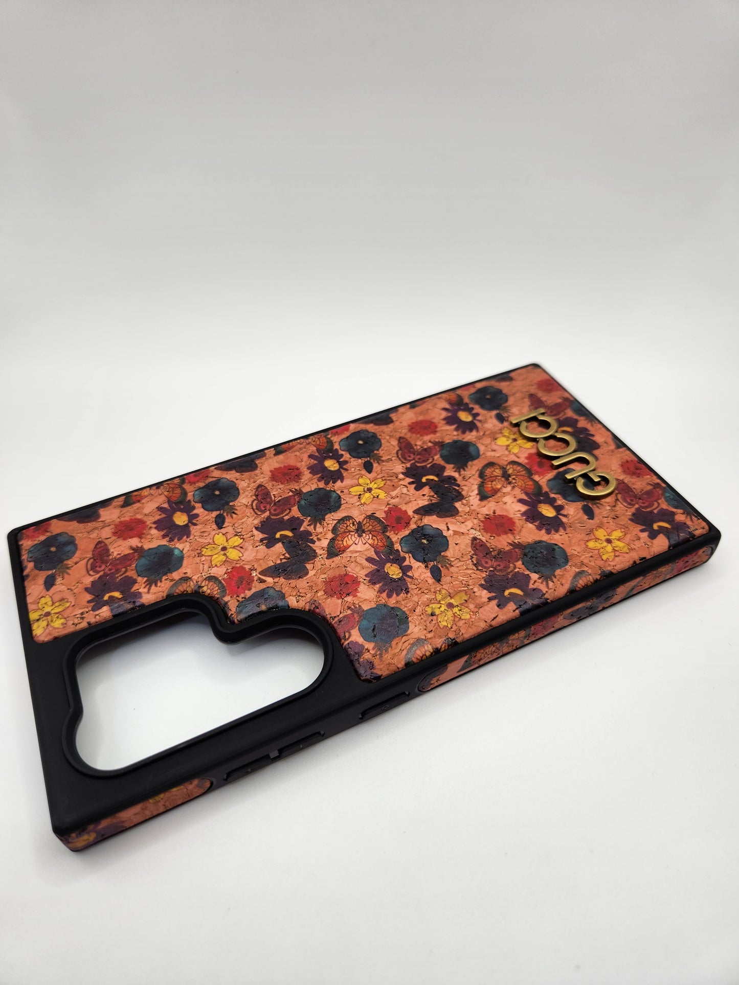 Coque Luxe Fleurie & Papillons – Compatible Samsung S24 Ultra