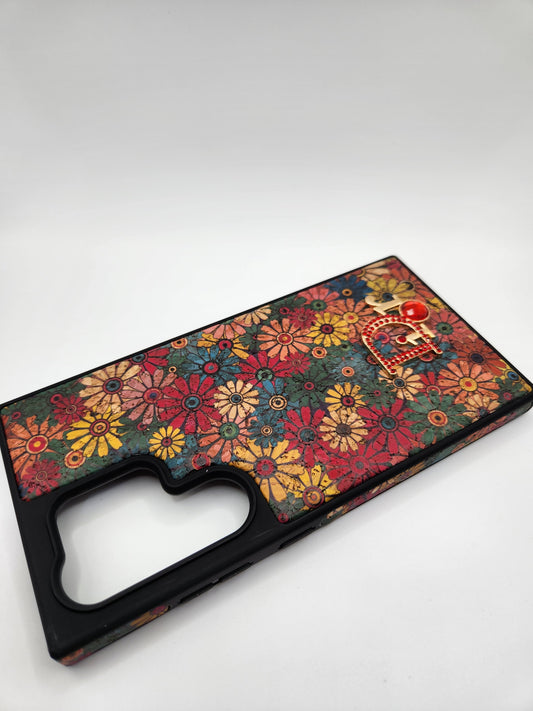 Coque Luxe Fleurie & Papillons – Compatible Samsung S24 Ultra Samsung S22 Ultra