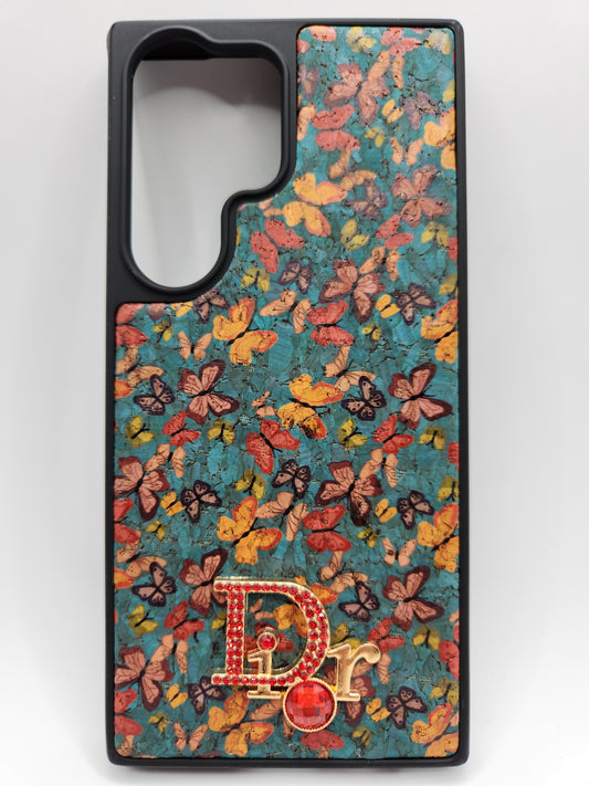 Coque Luxe Fleurie & Papillons – Compatible Samsung S23 Ultra