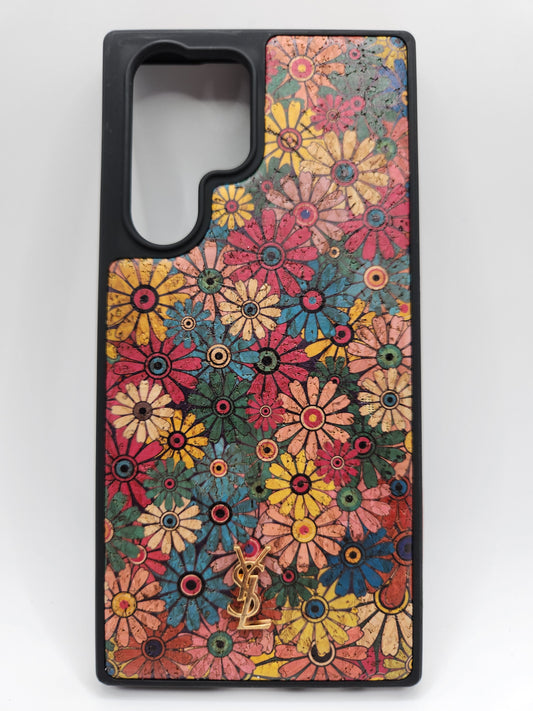 Coque Luxe Fleurie & Papillons – Compatible Samsung S22 Ultra