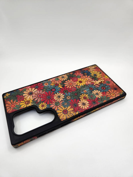 Coque Luxe Fleurie & Papillons – Compatible Samsung S22 Ultra