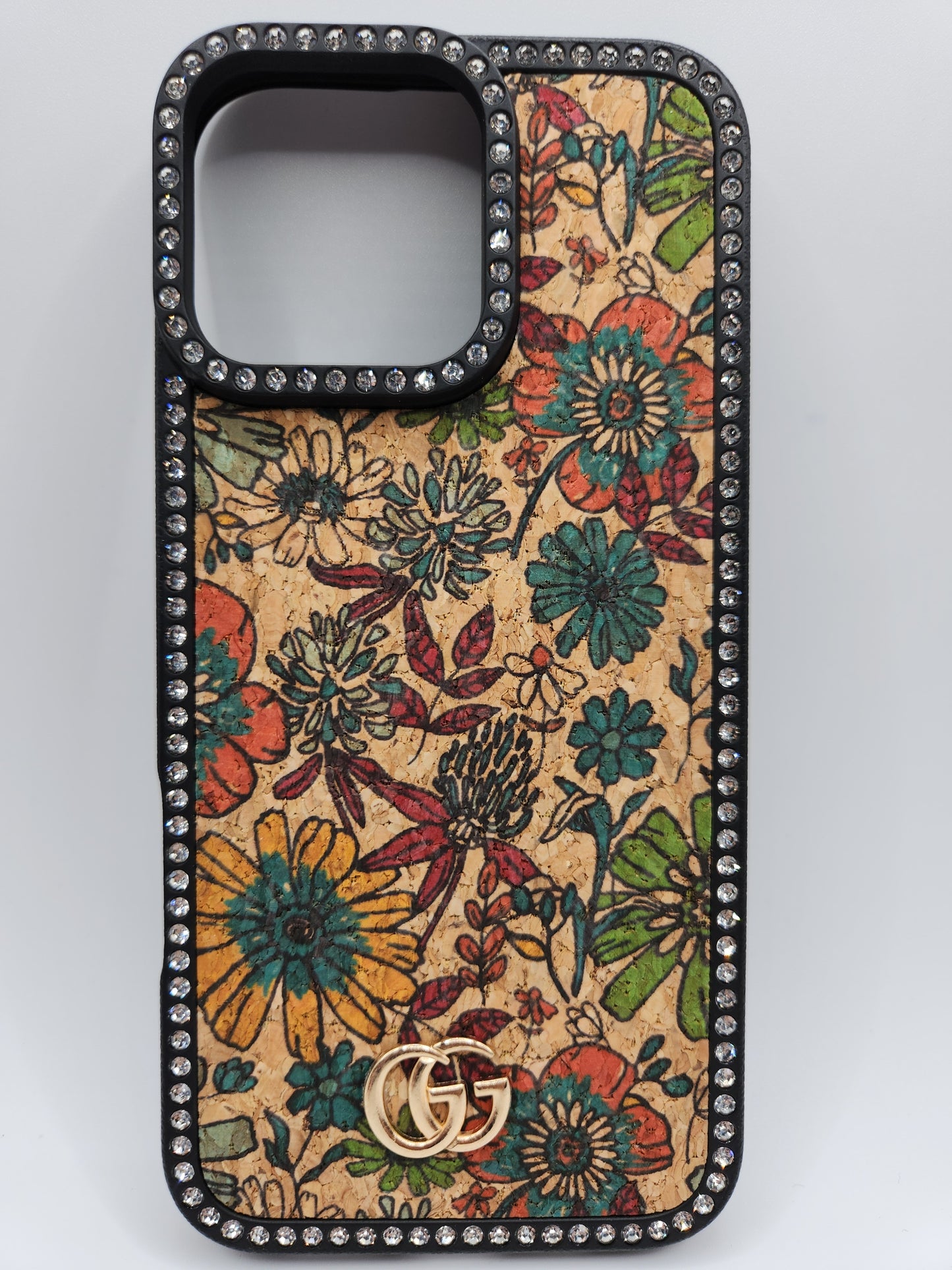 ✨Coque iPhone Luxe Bohème avec Strass – Motifs Mandala Éblouissants – Compatible iphone 16 pro max