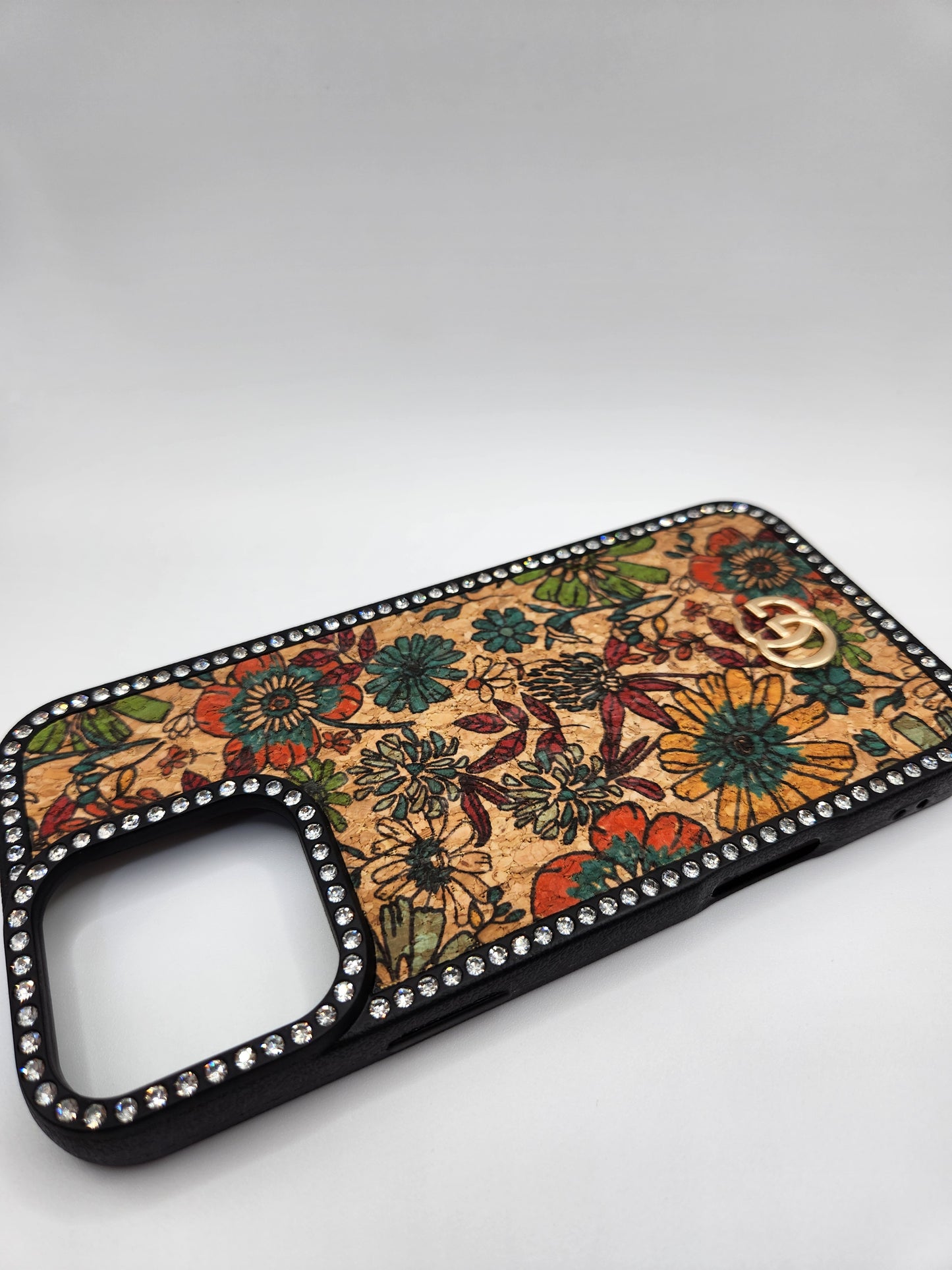 ✨Coque iPhone Luxe Bohème avec Strass – Motifs Mandala Éblouissants – Compatible iphone 16 pro max