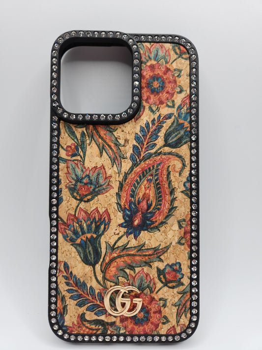 ✨Coque iPhone Luxe Bohème avec Strass – Motifs Mandala Éblouissants – Compatible iphone 16 pro max