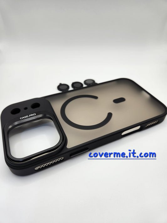 Coque Premium Mat & Transparente avec Protection de Caméra – iPhone & Samsung