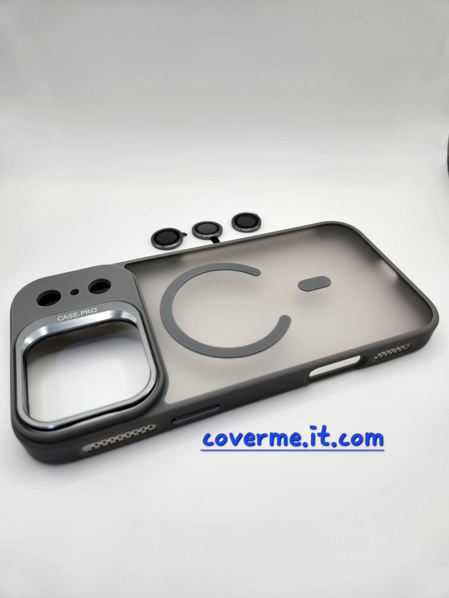 Coque Premium Mat & Transparente avec Protection de Caméra – iPhone & Samsung