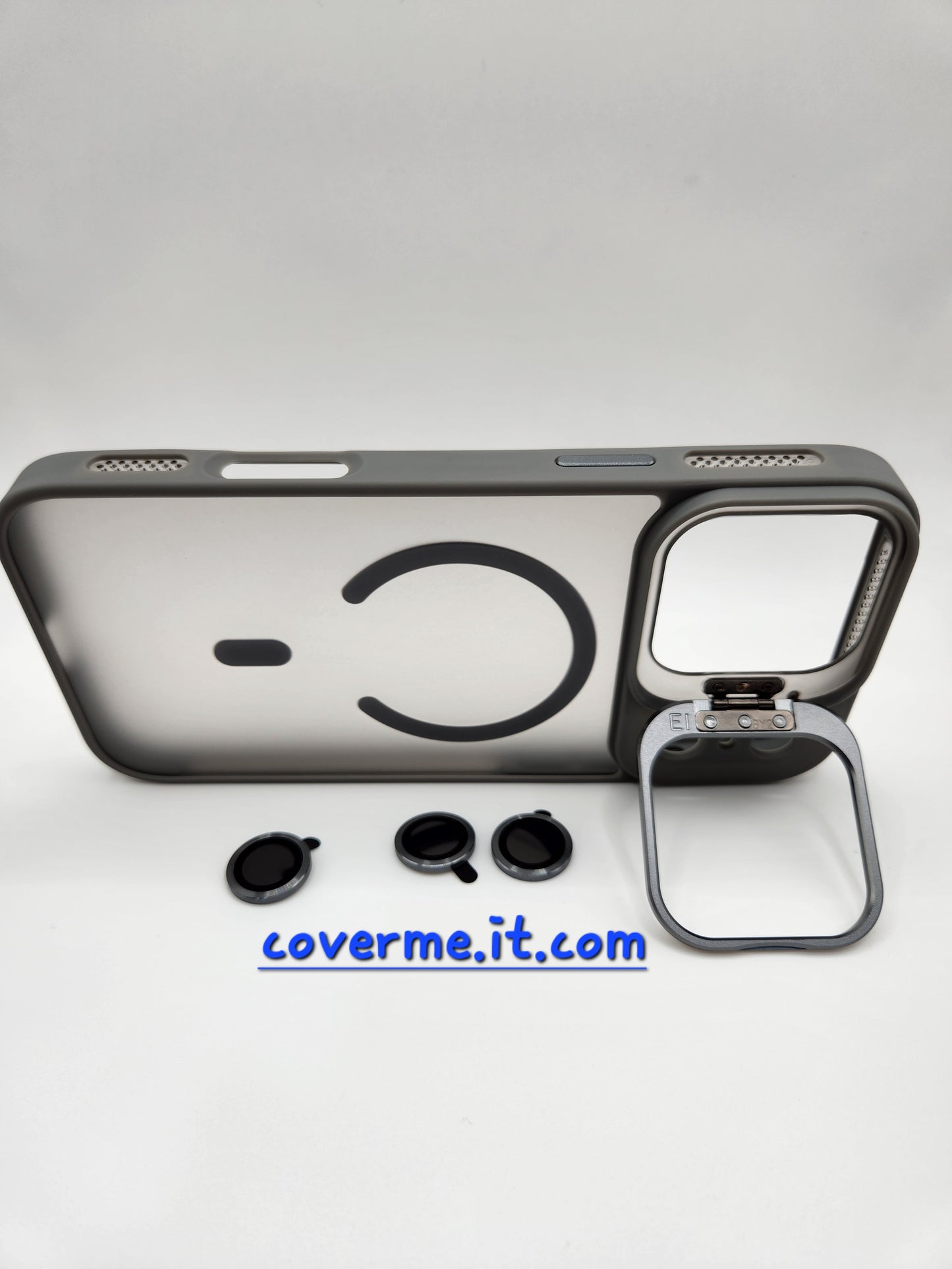 Coque Premium Mat & Transparente avec Protection de Caméra – iPhone & Samsung