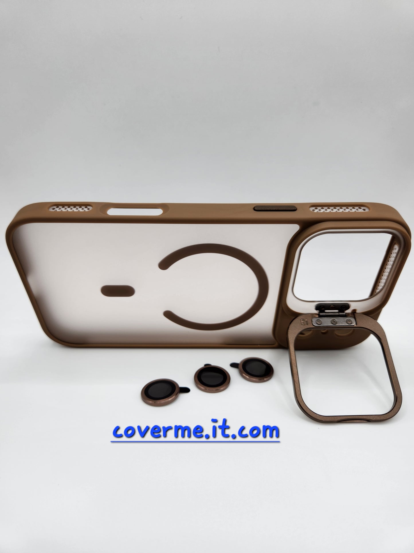 Coque Premium Mat & Transparente avec Protection de Caméra – iPhone & Samsung