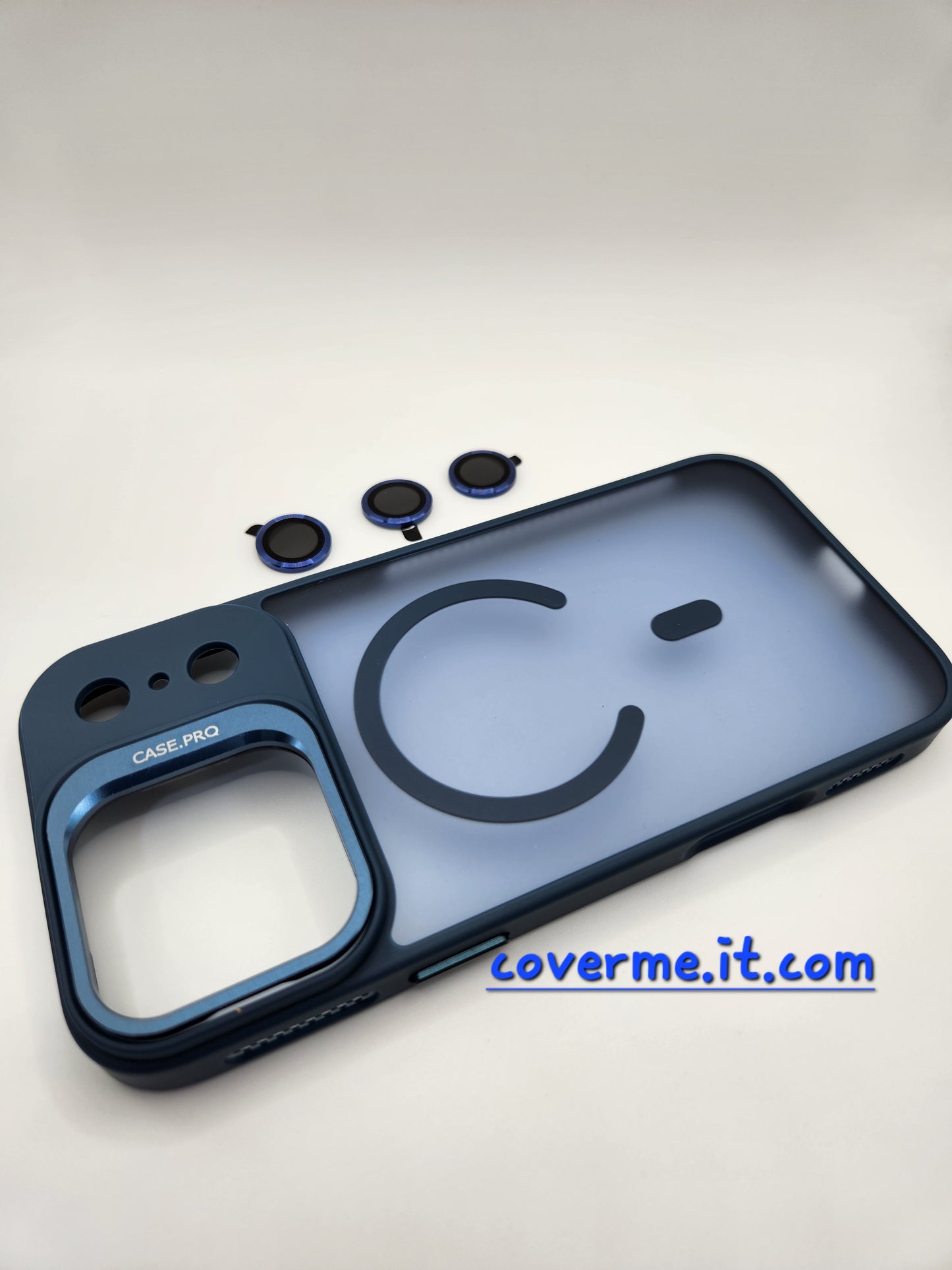 Coque Premium Mat & Transparente avec Protection de Caméra – iPhone & Samsung