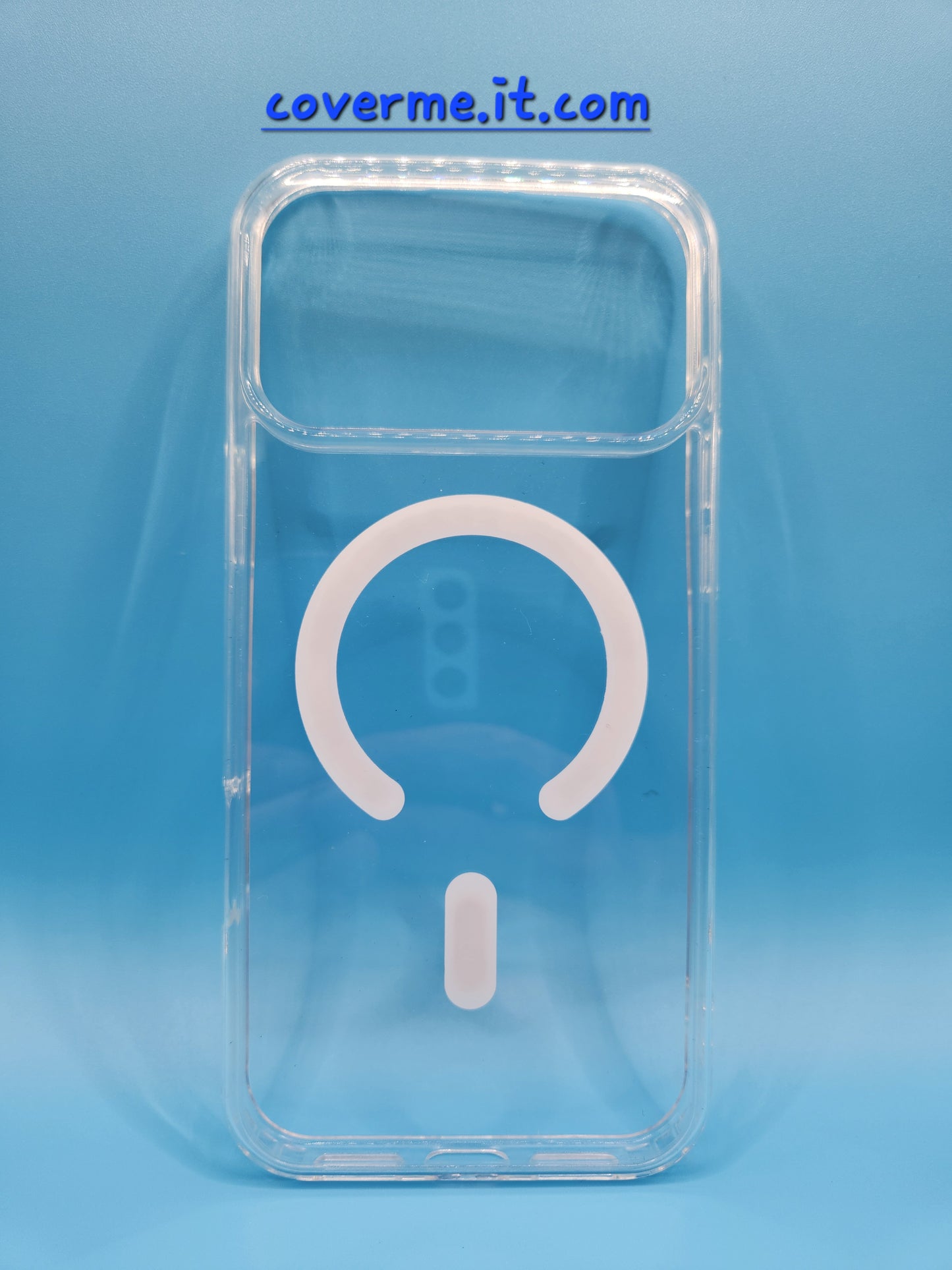 Coque Transparente Cristal avec Support MagSafe pour iPhone 17 Pro Max