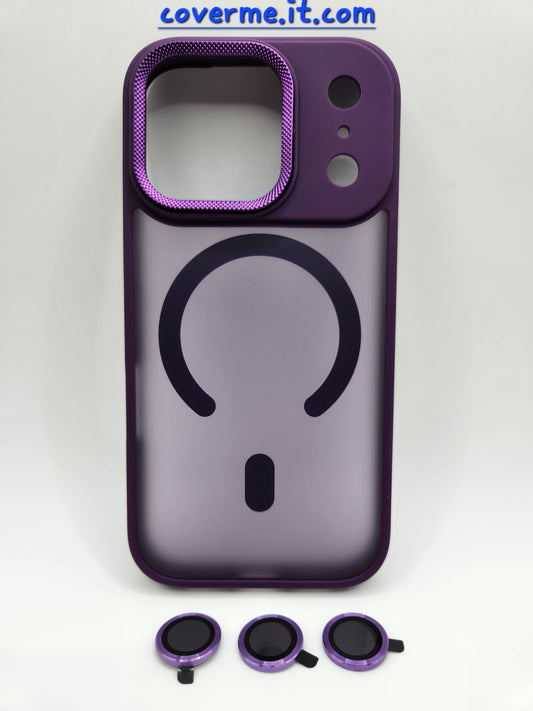 Coque Matte avec Protection Lentille et Compatibilité MagSafe Compatible iphone 17 Pro iphone 17 iphone 17 Air