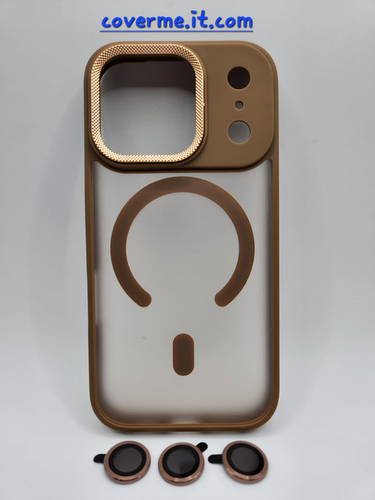 Coque Matte avec Protection Lentille et Compatibilité MagSafe Compatible iphone 17 Pro iphone 17 iphone 17 Air