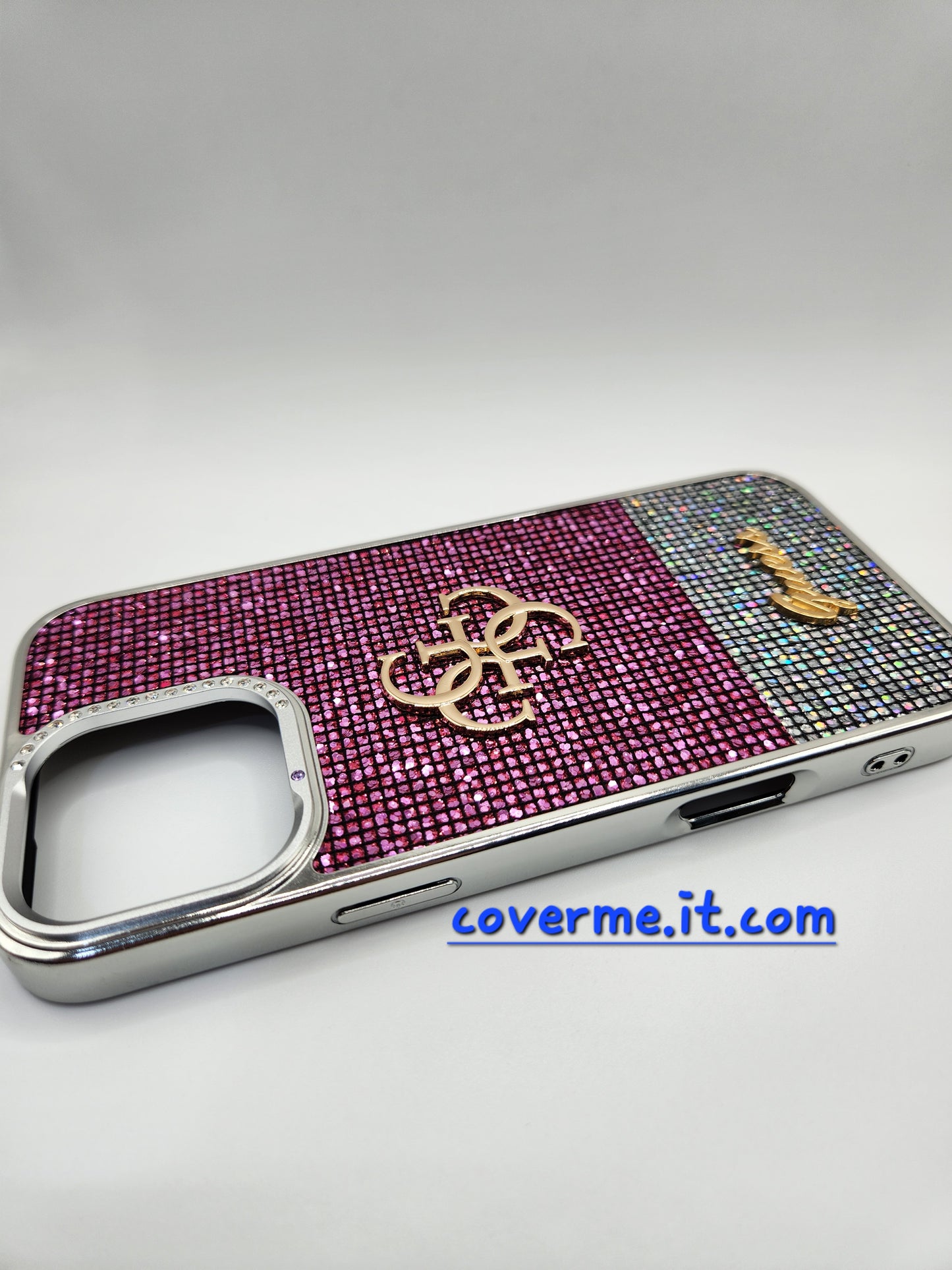 🩶Coque de luxe scintillante avec strass – Élégance et protection ultime- compatible iphone 16 pro max iphone 15 pro max  iphone 14 pro max iphone 13 pro max iphone 13/14