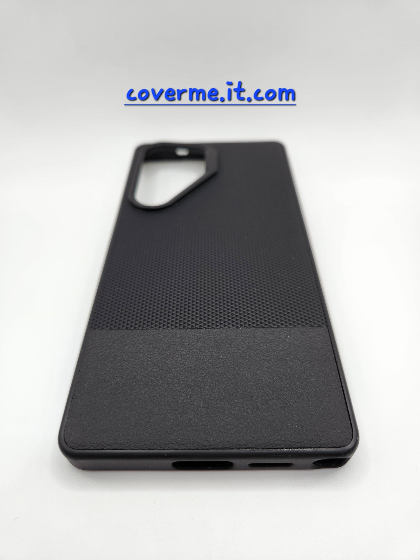 ✨Coque Cuir et Fibre de Carbone Premium pour Élégance, Résistance et Finition Haut de Gamme compatible Samsung S24 Ultra Samsung S25 Ultra