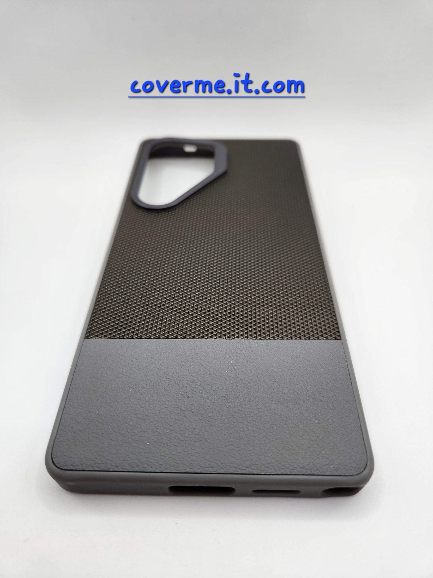 ✨Coque Cuir et Fibre de Carbone Premium pour Élégance, Résistance et Finition Haut de Gamme compatible Samsung S24 Ultra Samsung S25 Ultra