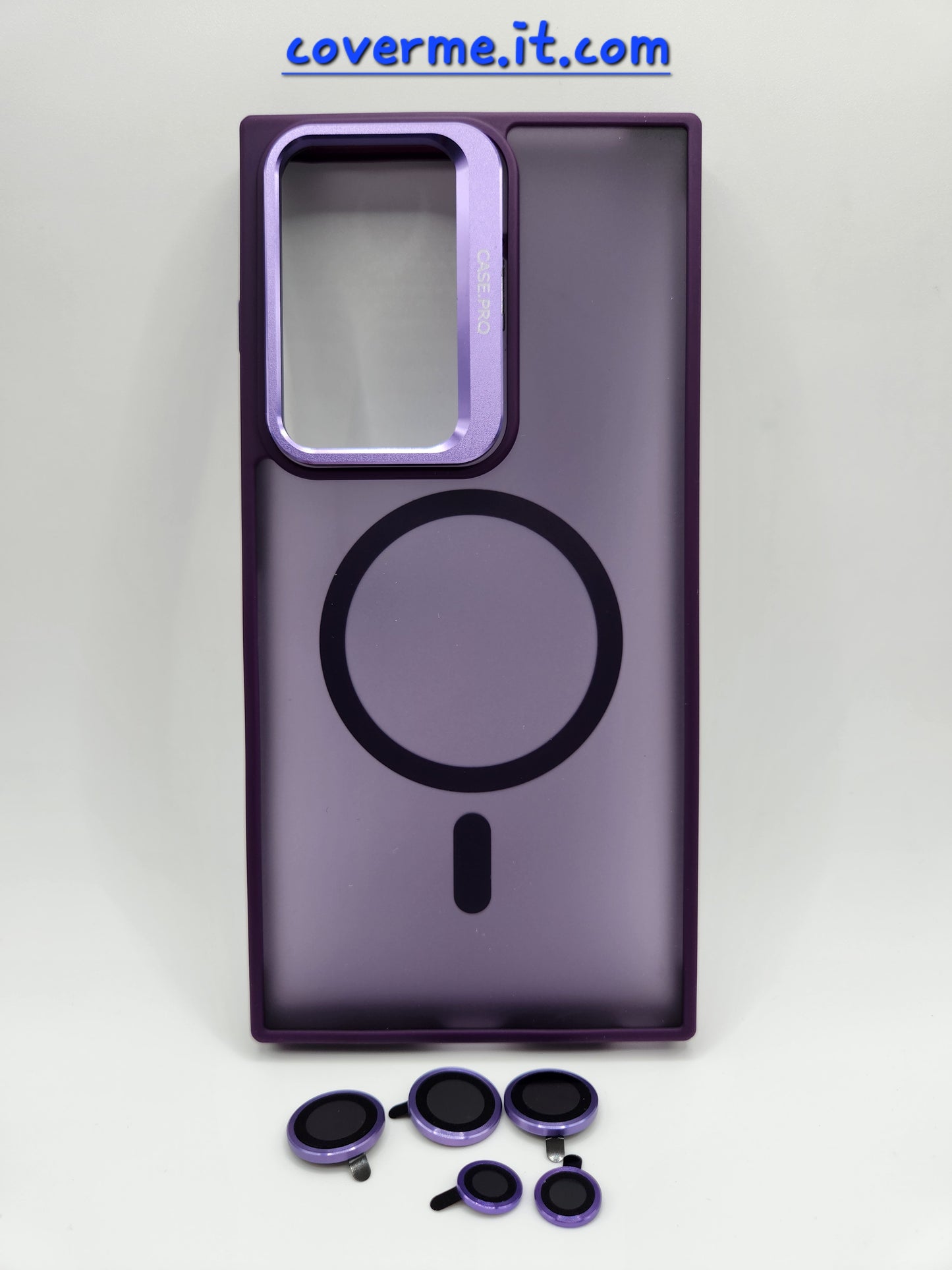 Coque Premium Mat & Transparente avec Protection de Caméra – iPhone & Samsung