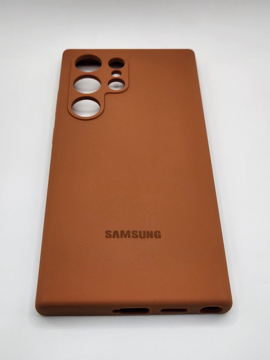 (بوشيط) سيليكون أصلي لهواتف سامسونج – حماية أنيقة ولمسة فاخرة SAMSUNG S24 ULTRA