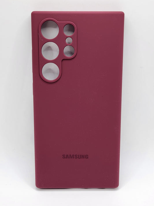 (بوشيط) سيليكون أصلي لهواتف سامسونج – حماية أنيقة ولمسة فاخرة SAMSUNG S24 ULTRA