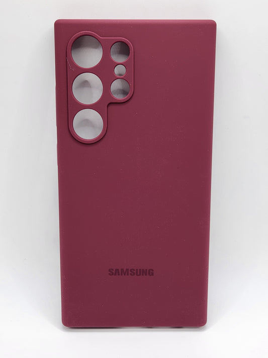 (بوشيط) سيليكون أصلي لهواتف سامسونج – حماية أنيقة ولمسة فاخرة SAMSUNG S24 ULTRA