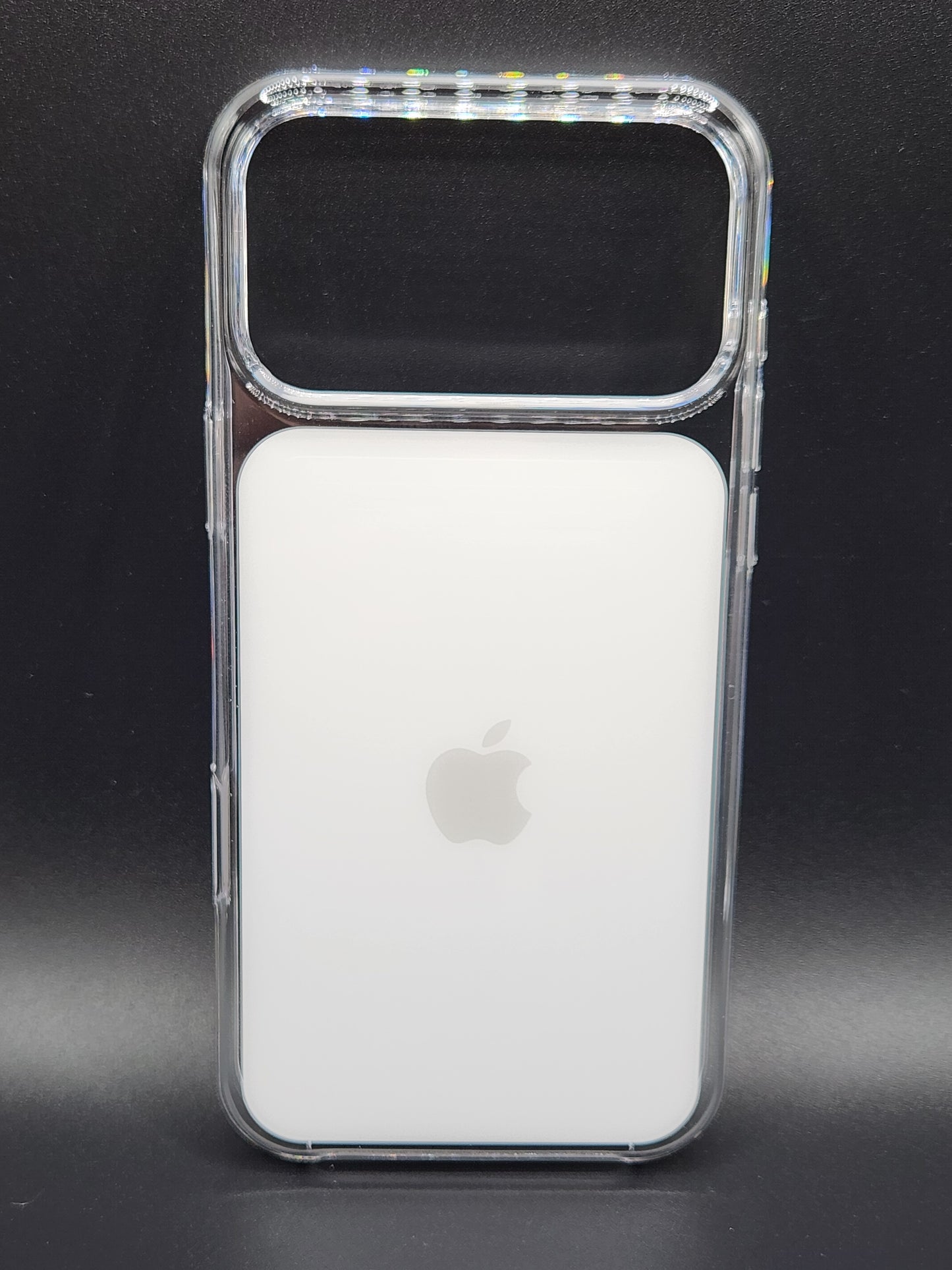 (بوشيط) آيفون 17 برو ماكس شفاف أصلي يدعم MagSafe مع ظهور رسالة MagSafe(17 PRO MAX)