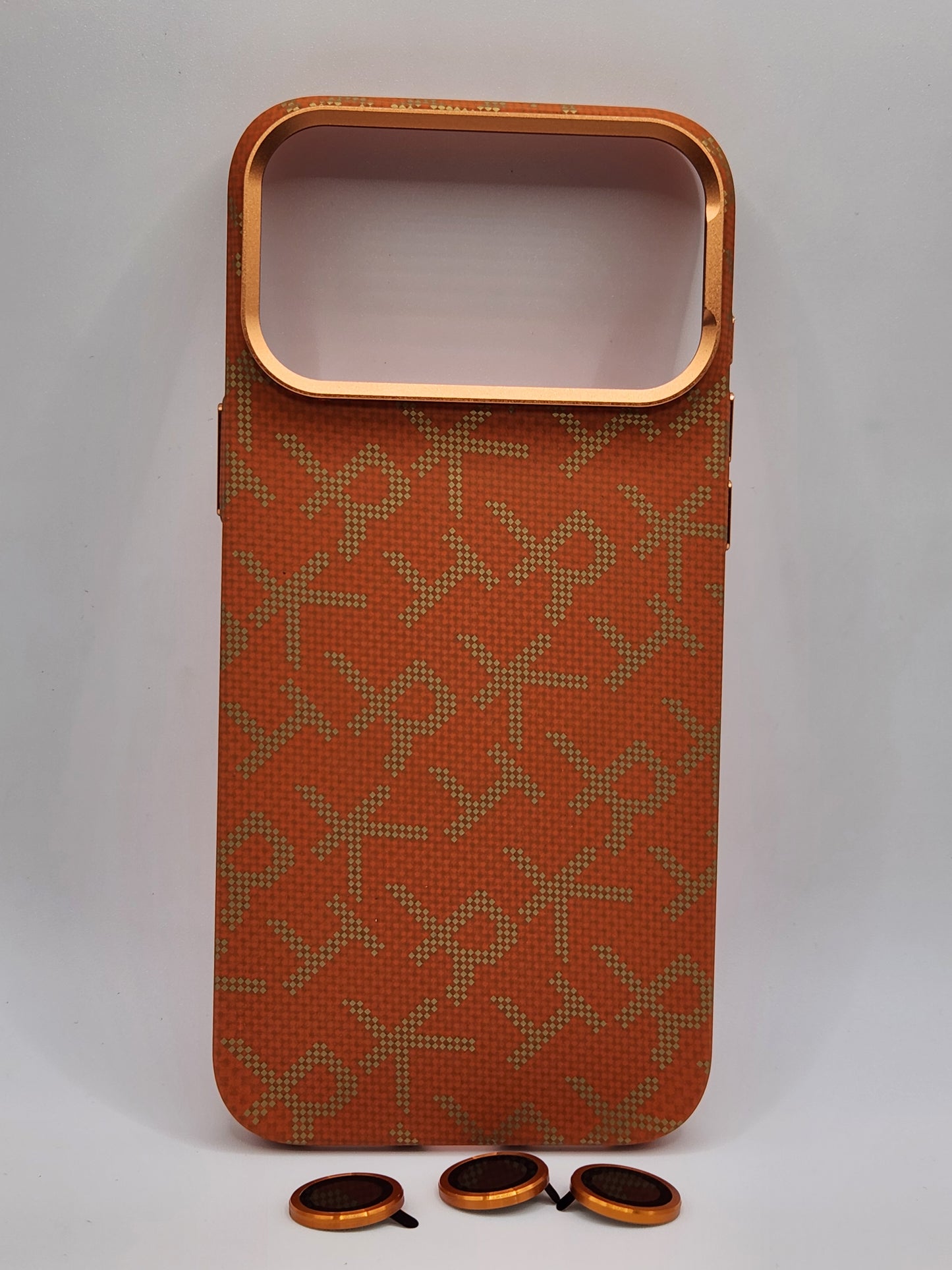 🔶بوشيط آيفون كربوني فاخر بدعم MagSafe وحماية كاملة(17 PRO MAX)