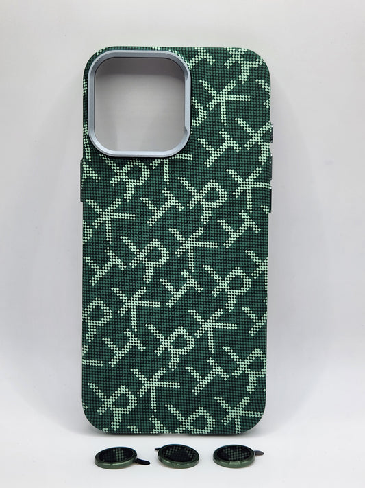 🔶بوشيط آيفون كربوني فاخر بدعم MagSafe وحماية كاملة(16 pro max)