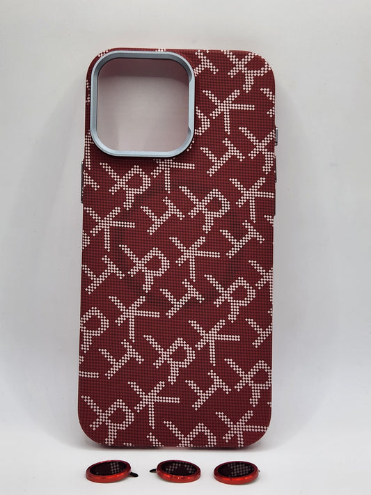 🔶بوشيط آيفون كربوني فاخر بدعم MagSafe وحماية كاملة(16 pro max)