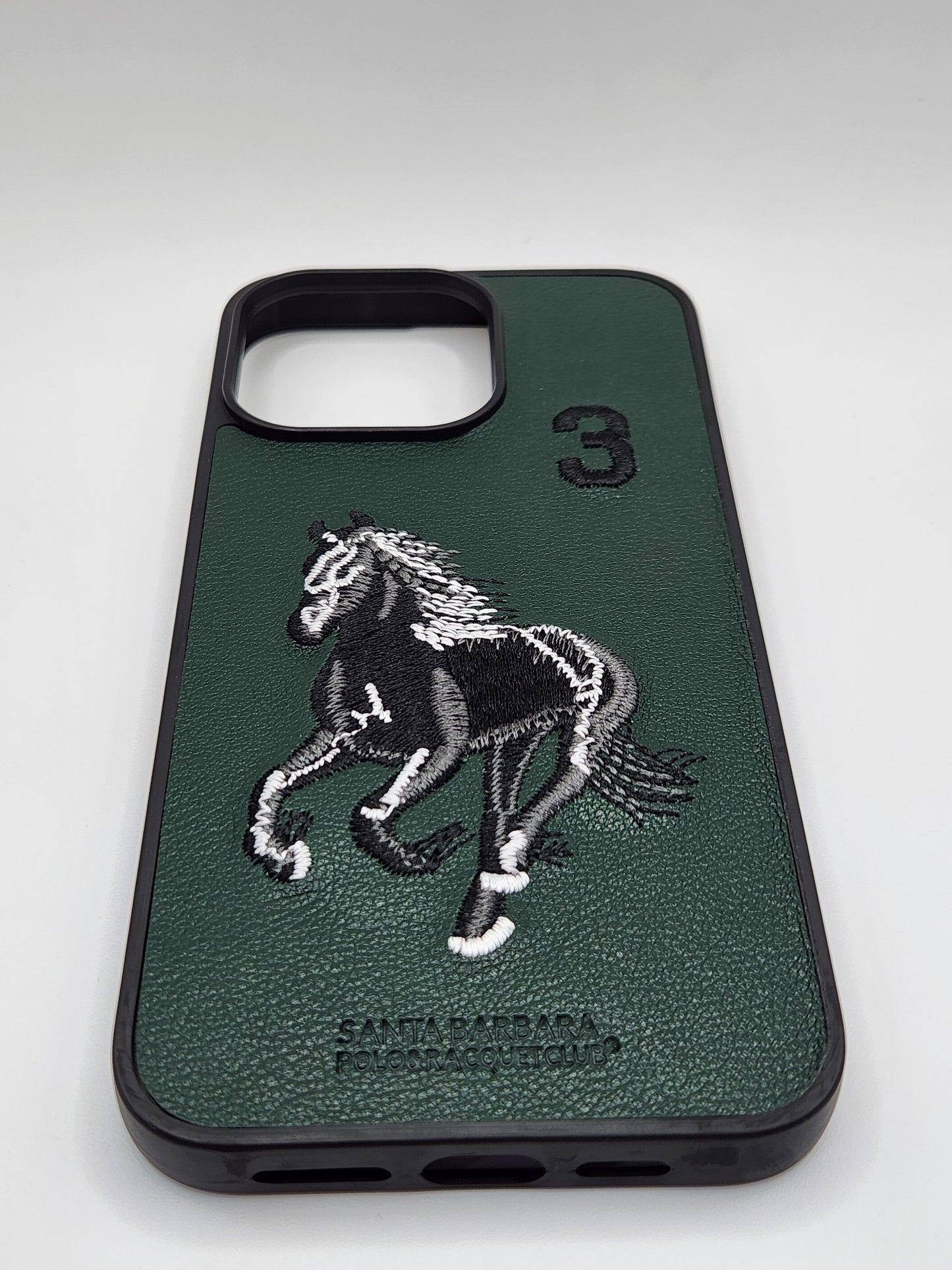 بوشيط هاتف فاخر بتصميم أنيق وتطريز حصان مميز 🐎(16 PRO MAX)