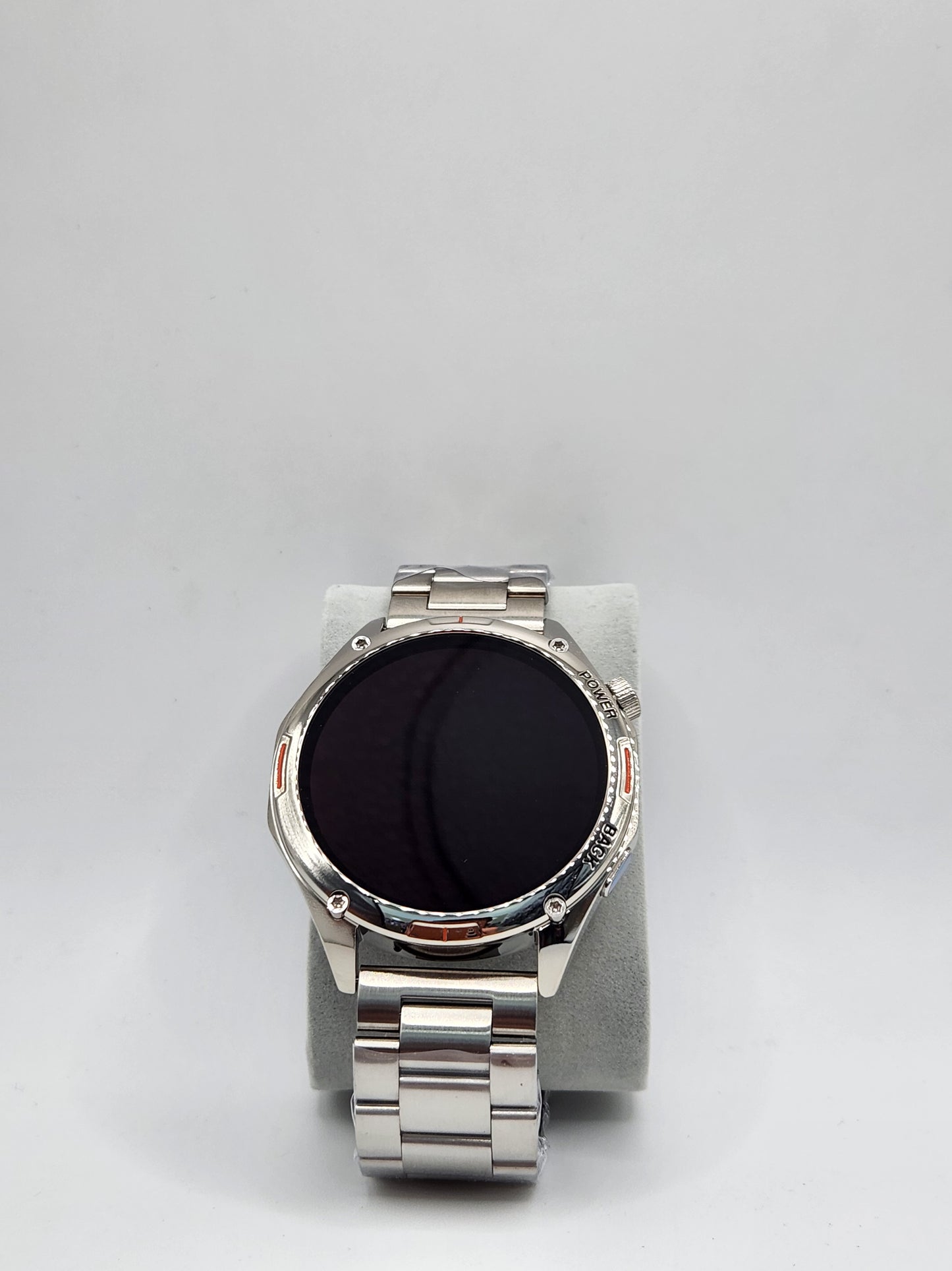 ساعة ذكية بشاشة AMOLED مقاس 1.43 بوصة + حزام إضافي هدية