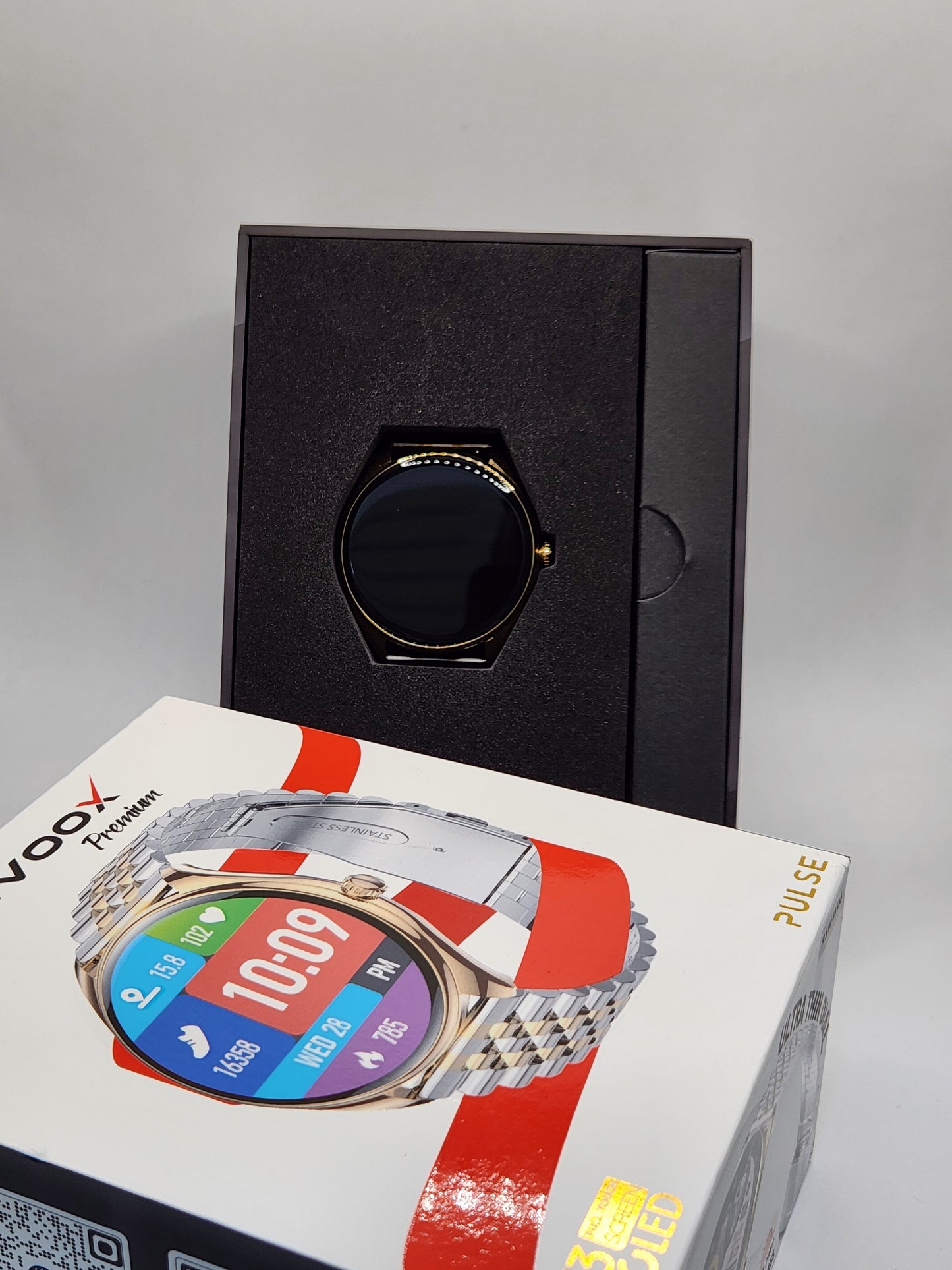 ساعة ذكية بشاشة AMOLED 1.43″ | أناقة، قوة، وتقنية متقدمة