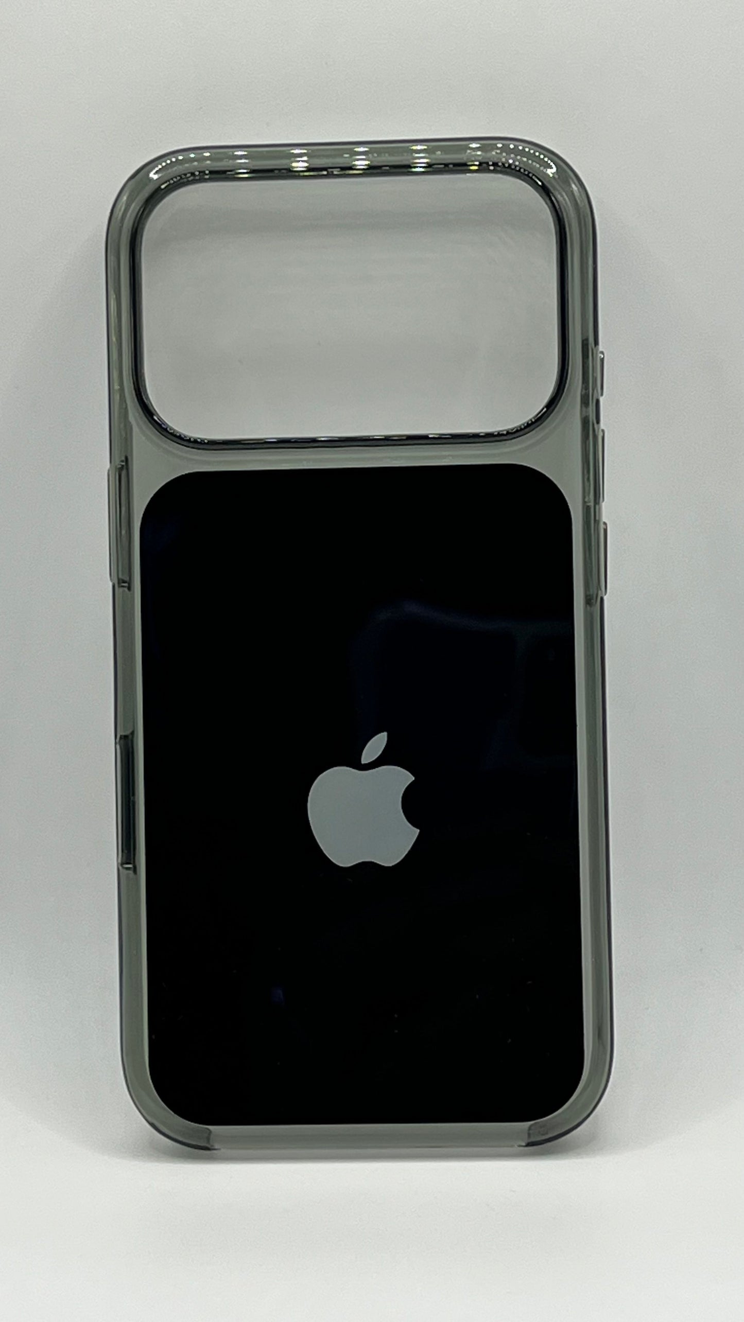 بوشيط أيفون 17برو  شفاف أصلي يدعم الشحن اللاسلكي مع ظهور الرسالة(IPHONE 17 PRO)
