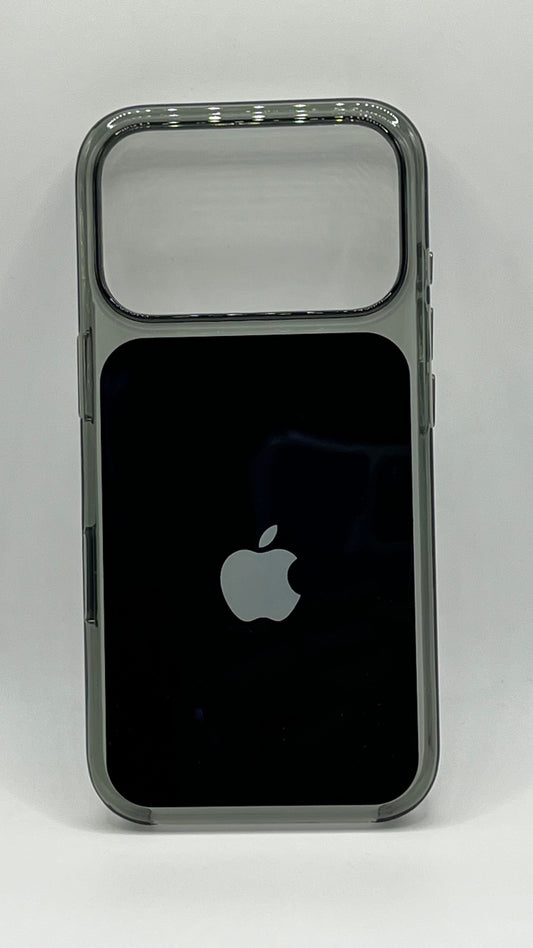 بوشيط أيفون 17برو  شفاف أصلي يدعم الشحن اللاسلكي مع ظهور الرسالة(IPHONE 17 PRO)