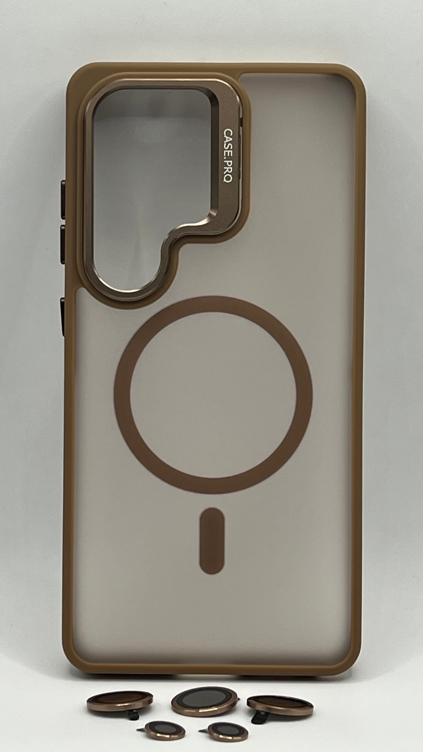 بوشيط مغناطيسي وحماية كاملة للكاميرا(SAMSUNG S25 ULTRA)