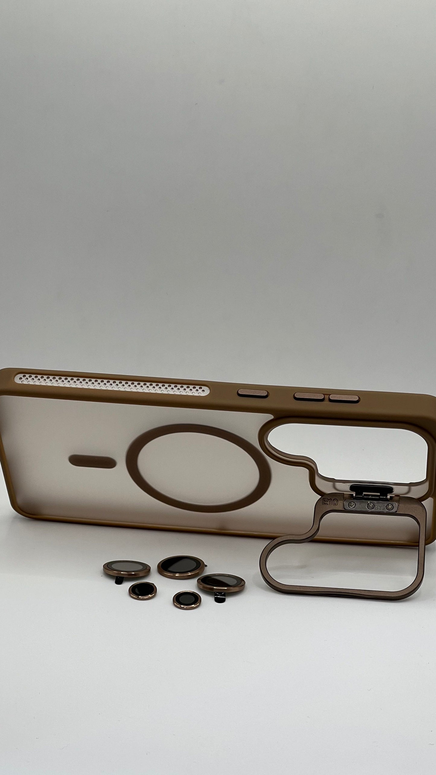 بوشيط مغناطيسي وحماية كاملة للكاميرا(SAMSUNG S25 ULTRA)