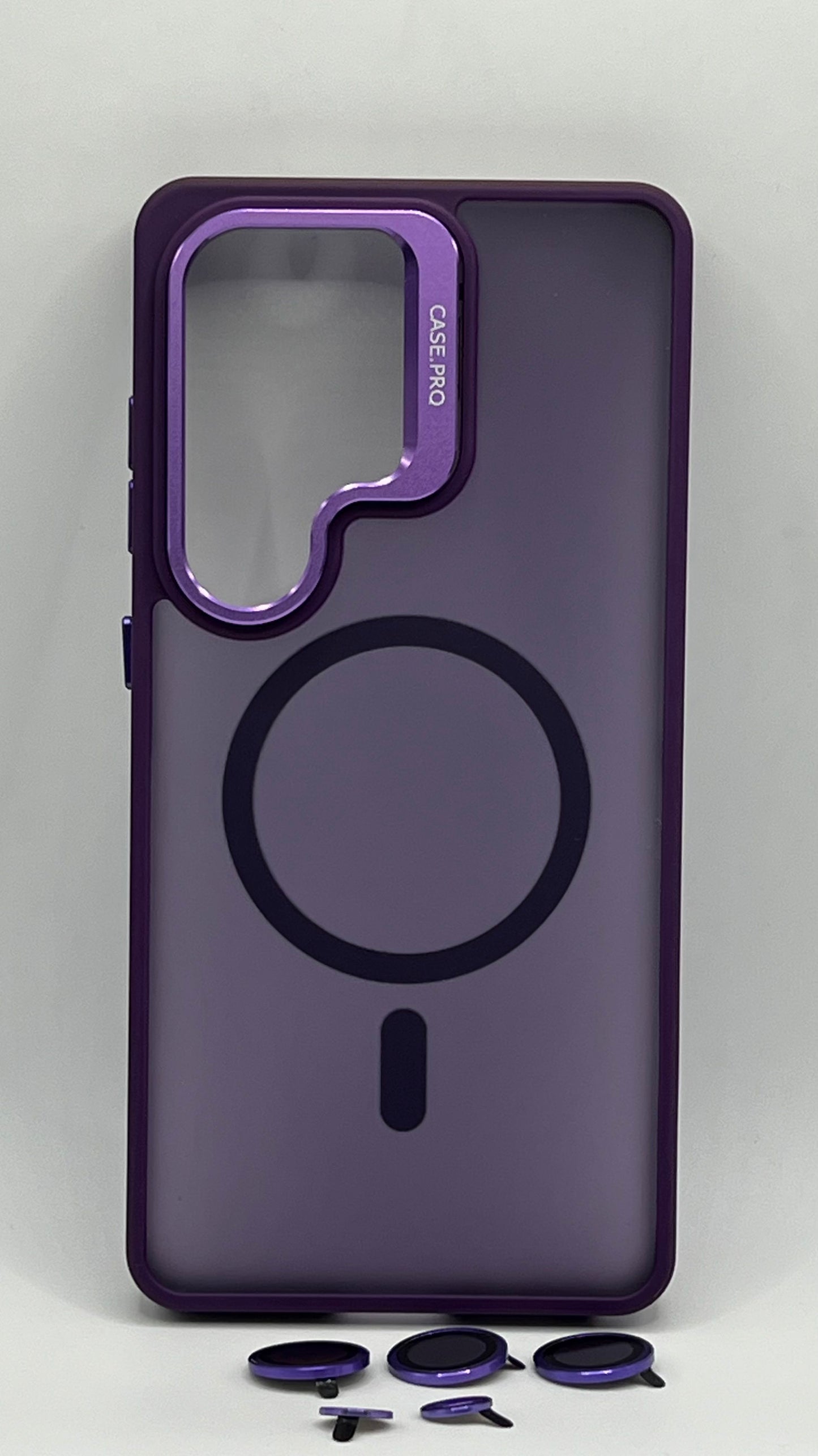 بوشيط مغناطيسي وحماية كاملة للكاميرا(SAMSUNG S25 ULTRA)