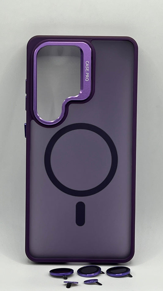 بوشيط مغناطيسي وحماية كاملة للكاميرا(SAMSUNG S25 ULTRA)