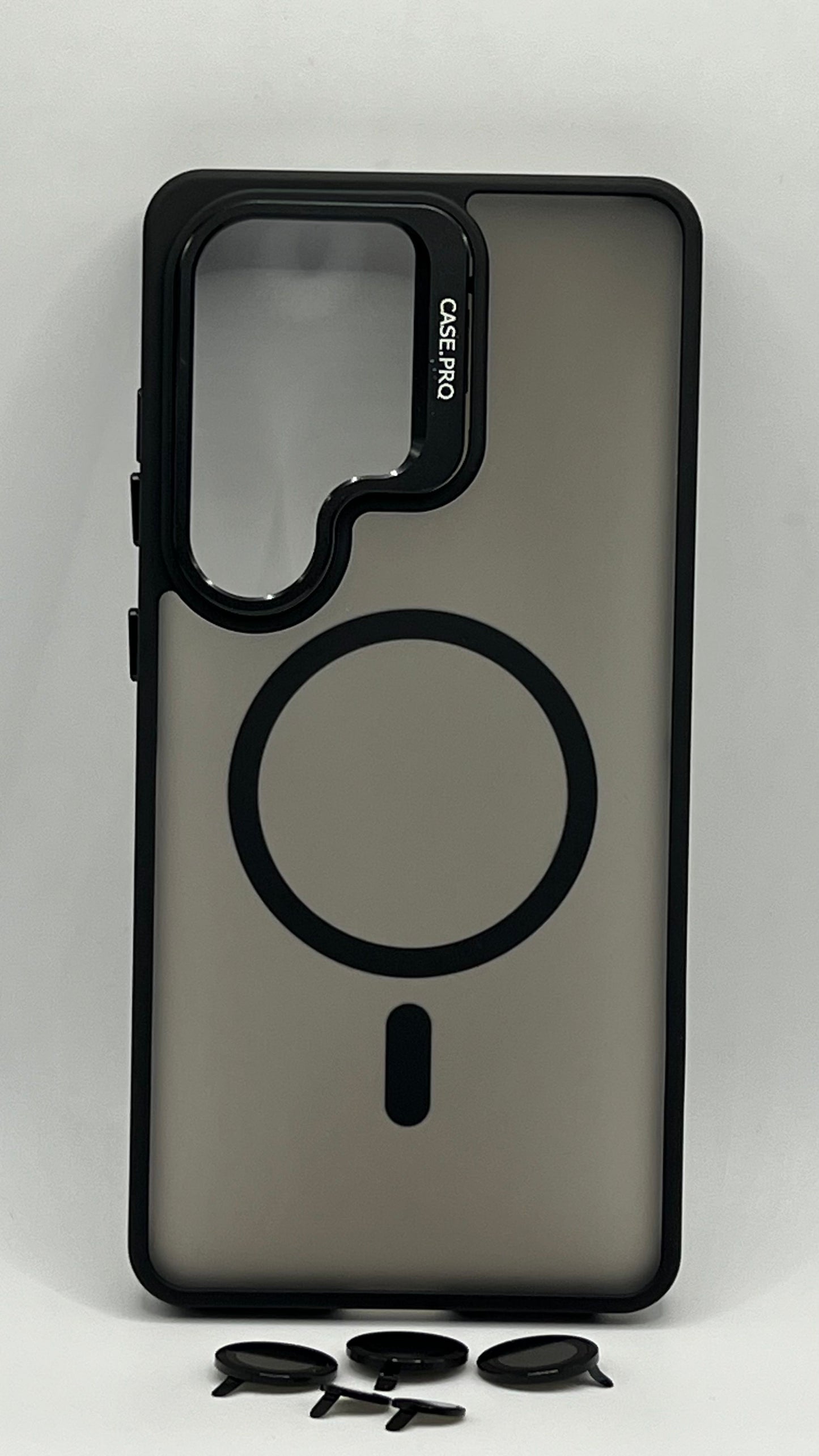 بوشيط مغناطيسي وحماية كاملة للكاميرا(SAMSUNG S25 ULTRA)