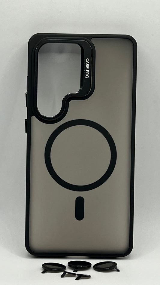 بوشيط مغناطيسي وحماية كاملة للكاميرا(SAMSUNG S25 ULTRA)