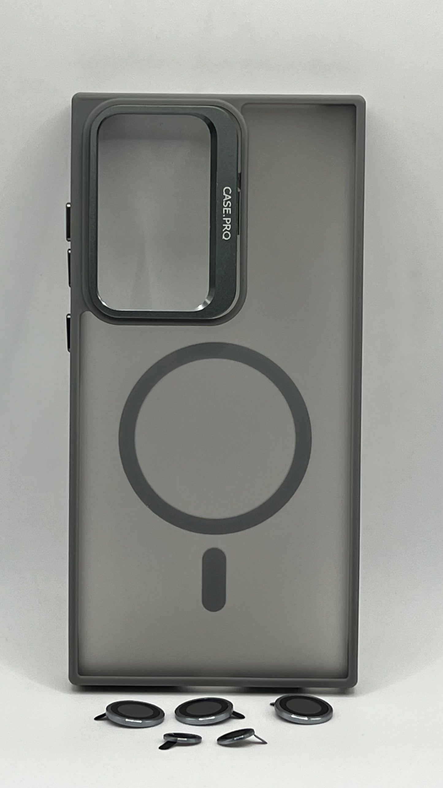 بوشيط مغناطيسي وحماية كاملة للكاميرا(SAMSUNG S23 ULTRA/SAMSUNG S22 ULTRA)