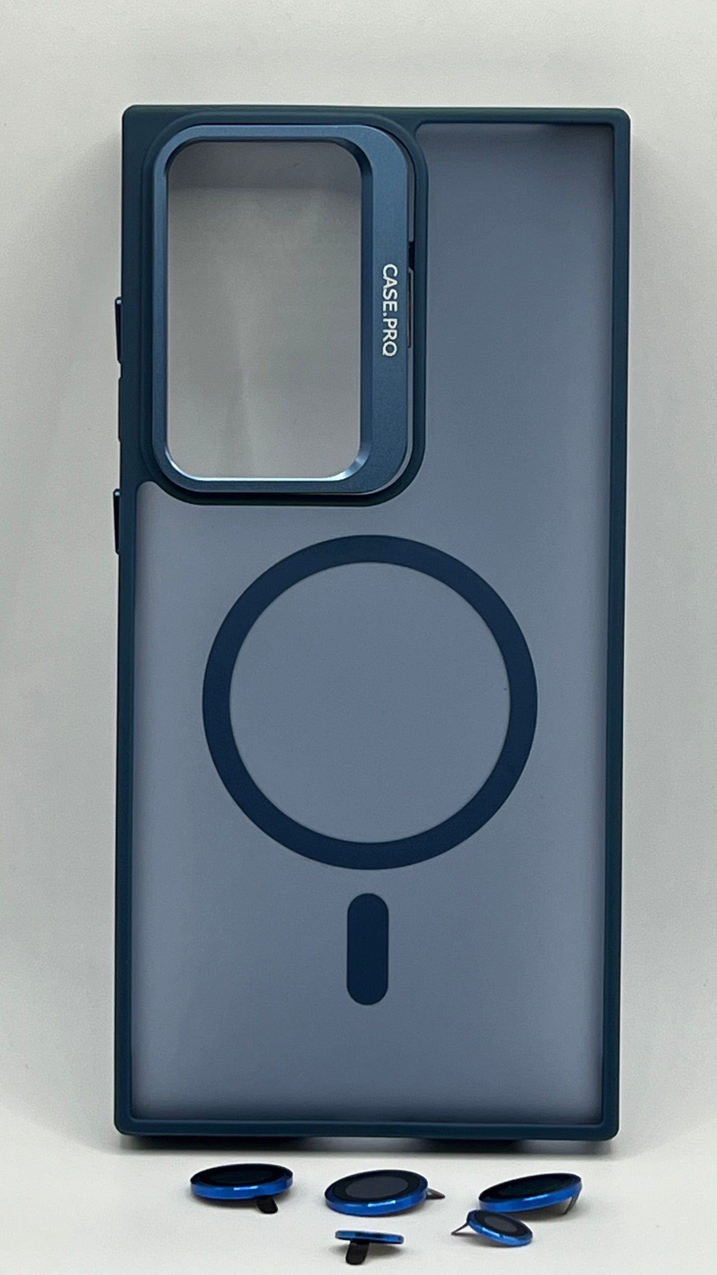 بوشيط مغناطيسي وحماية كاملة للكاميرا(SAMSUNG S23 ULTRA/SAMSUNG S22 ULTRA)