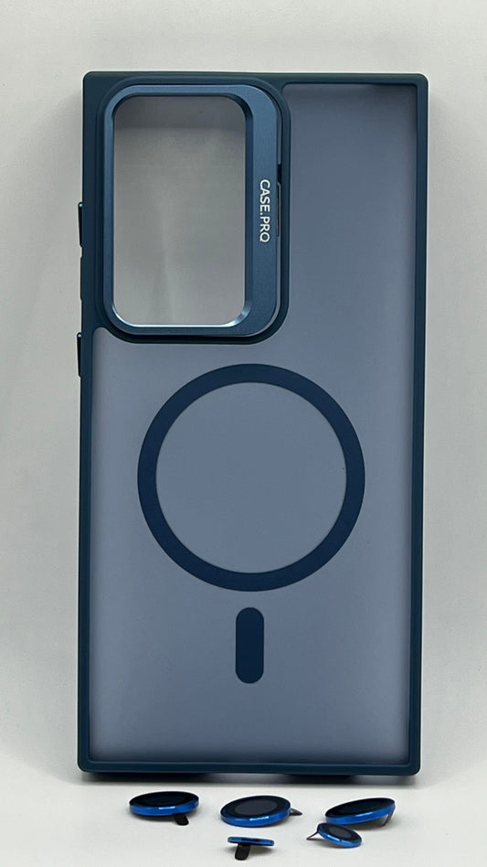 بوشيط مغناطيسي وحماية كاملة للكاميرا(SAMSUNG S23 ULTRA/SAMSUNG S22 ULTRA)