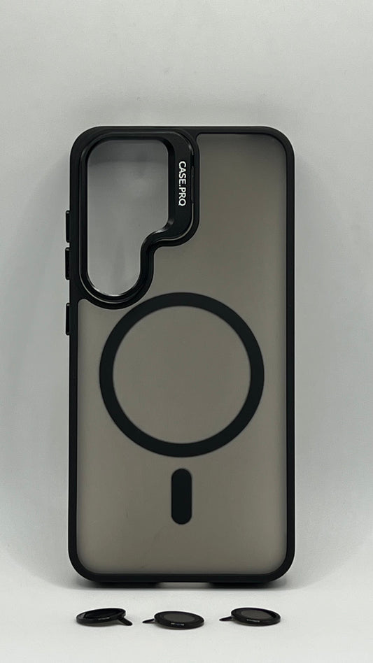 بوشيط مغناطيسي وحماية كاملة للكاميرا(SAMSUNG S25 NORMAL)