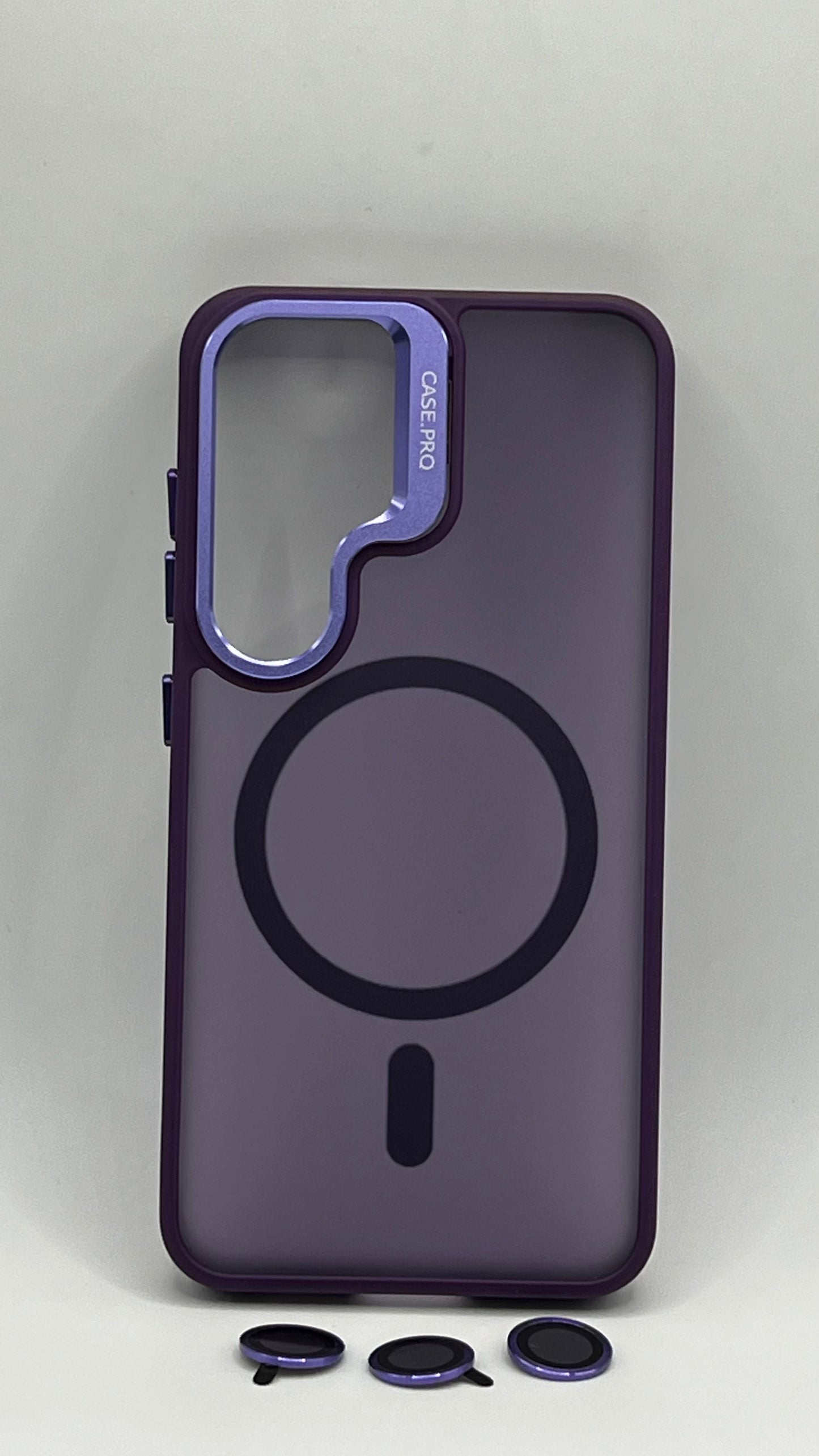 بوشيط مغناطيسي وحماية كاملة للكاميرا(SAMSUNG S25 NORMAL)