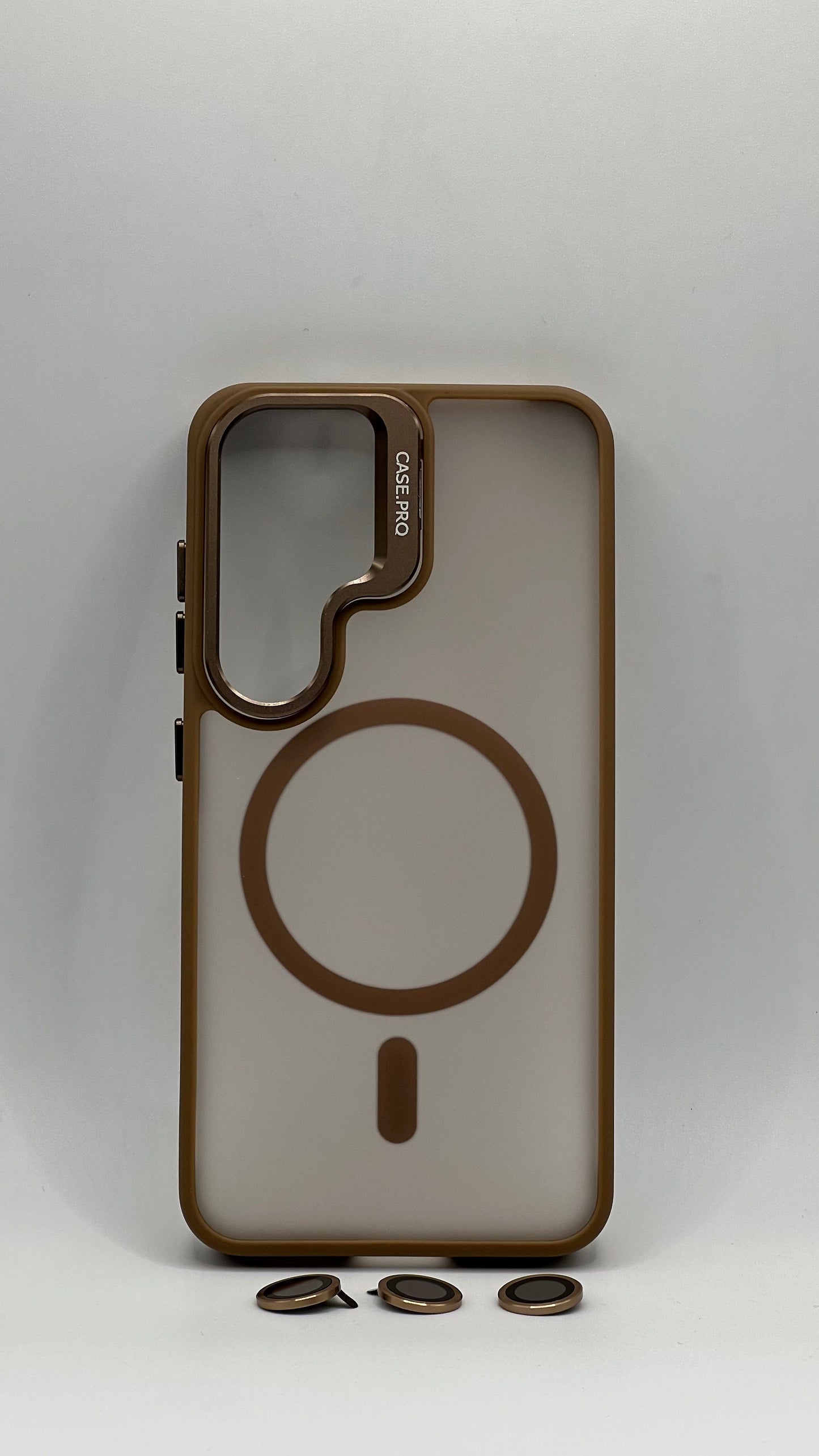بوشيط مغناطيسي وحماية كاملة للكاميرا(SAMSUNG S24 NORMAL)