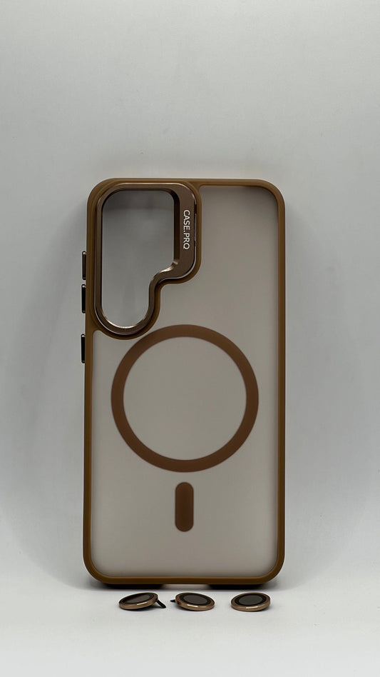 بوشيط مغناطيسي وحماية كاملة للكاميرا(SAMSUNG S24 NORMAL)