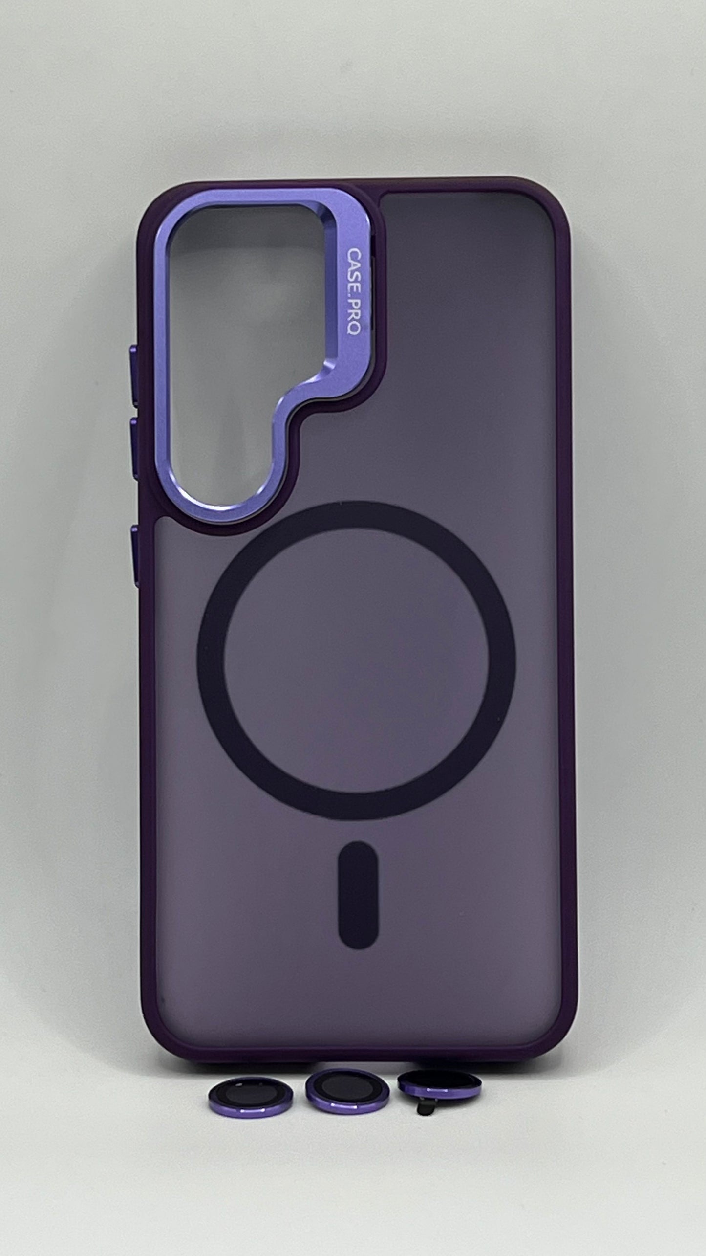 بوشيط مغناطيسي وحماية كاملة للكاميرا(SAMSUNG S24 NORMAL)