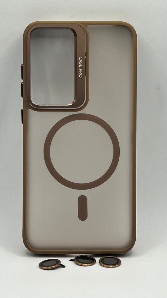 بوشيط مغناطيسي وحماية كاملة للكاميرا(SAMSUNG S24 FE)