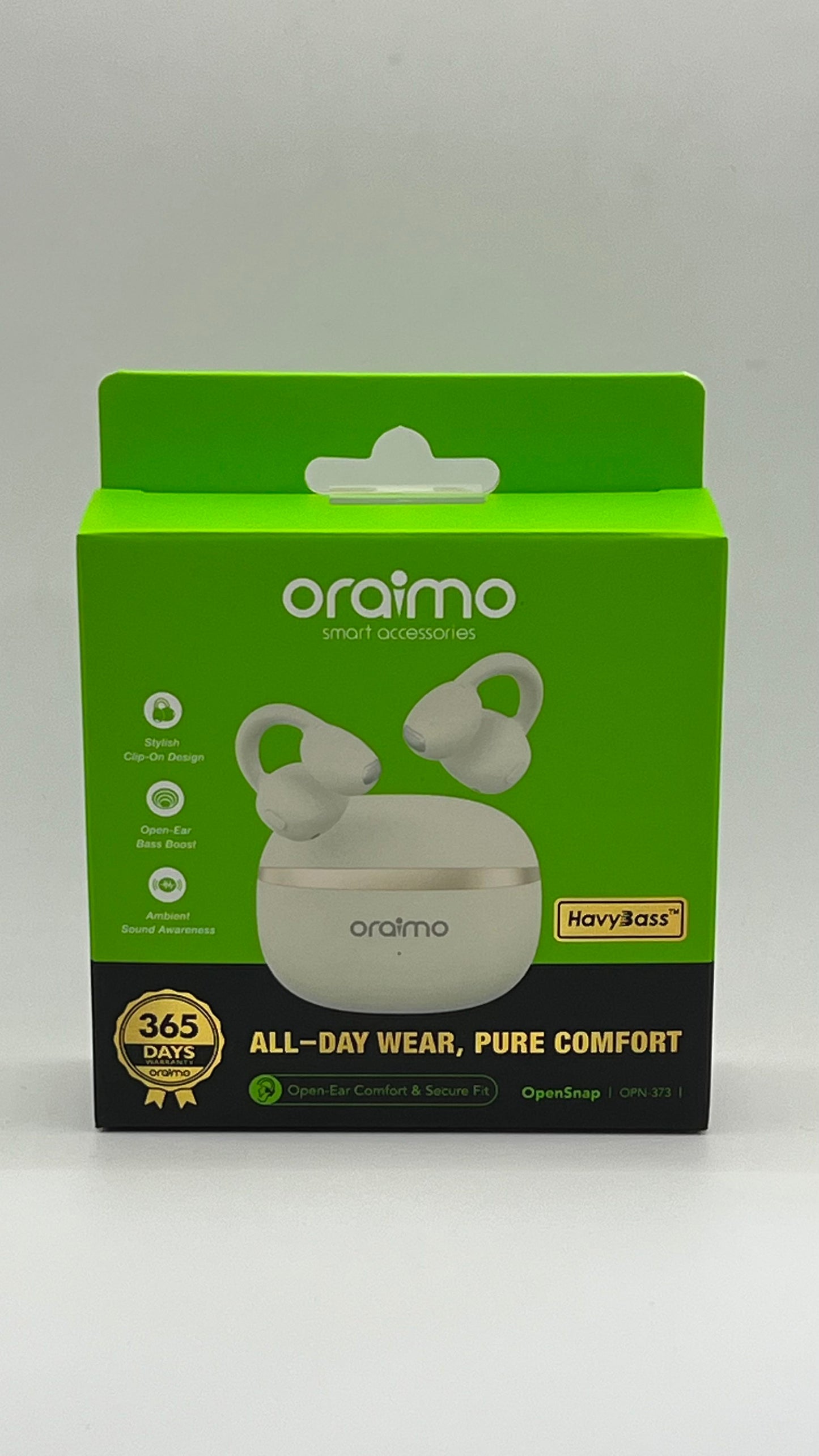 Écouteurs Sans Fil Oraimo  opensnap– Confort, Puissance et Liberté